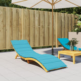 VidaXL coussin de chaise longue tissu oxford turquoise