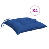 Vidaxl Pallet cushions 4 st 50x50x7 cm Oxford fabric blue