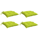VidaXL coussins de palette 4 pcs 50x50x7 cm tissu oxford vert vif