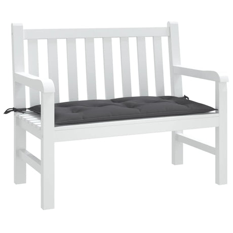 Vidaxx coussin de banc de jardin 100x50x7 cm tissu oxford anthracite