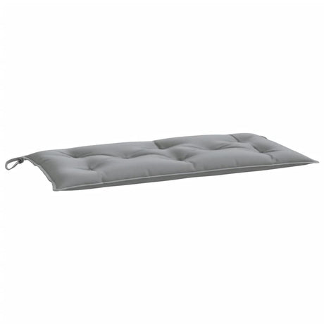 VidaXL coussin de banc de jardin 100x50x7 cm tissu oxford gris