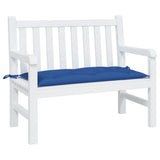VidaXL coussin de banc de jardin 100x50x7 cm tissu oxford bleu