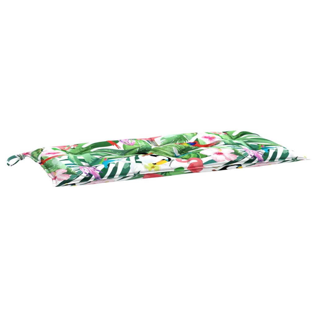 VidaXL coussin de banc de jardin 100x50x7 cm tissu oxford multicolore