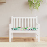 VidaXL coussin de banc de jardin 100x50x7 cm tissu oxford multicolore
