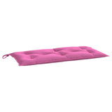 Vidaxx coussin de banc de jardin 100x50x7 cm tissu oxford rose