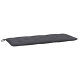 Vidaxx coussin de banc de jardin 120x50x7 cm tissu oxford anthracite
