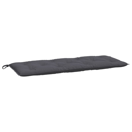Vidaxx coussin de banc de jardin 120x50x7 cm tissu oxford anthracite