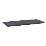 Vidaxl jardin banc coussin 120x50x7 cm Oxford tissu anthracite -colored