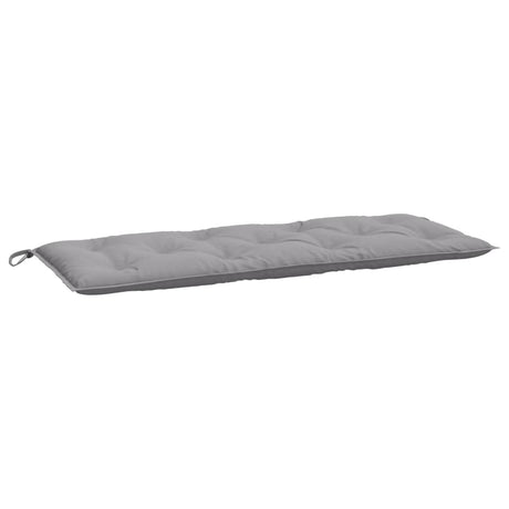 VidaXL coussin de banc de jardin 120x50x7 cm tissu oxford gris