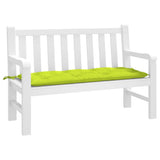 Vidaxl Garden Bench Cushion 120x50x7 CM Oxford Fabric Clear Verde