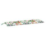 VidaXL coussin de banc de jardin 150x50x7 cm tissu oxford multicolore