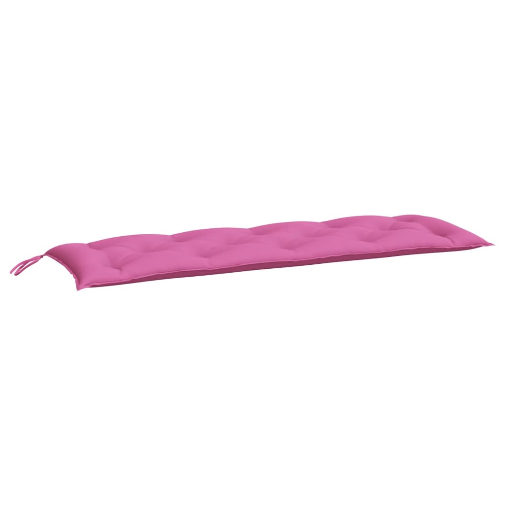 Vidaxx coussin de banc de jardin 150x50x7 cm tissu oxford rose