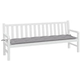 Vidaxl Garden Bench Cushion 200x50x7 CM Oxford Fabric Gray