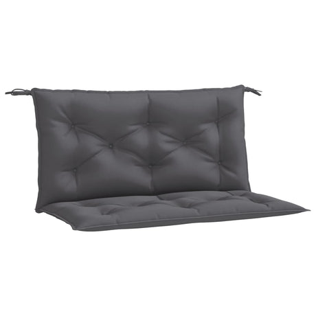 Vidaxx coussins de banc de jardin 2 pcs 100x50x7 cm tissu oxford anthracite