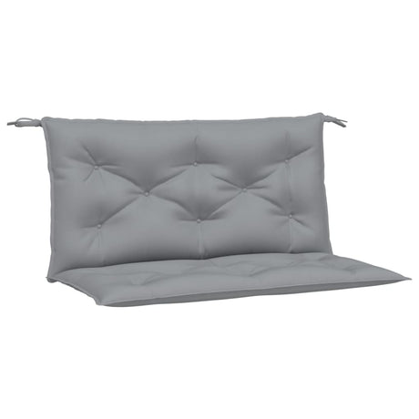 Vidaxx coussins de banc de jardin 2 pcs 100x50x7 cm tissu oxford gris