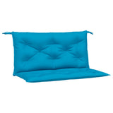 Vidaxl Garden Banc Cushions 2 ST 100X50X7 CM OXFORD Fabric bleu clair