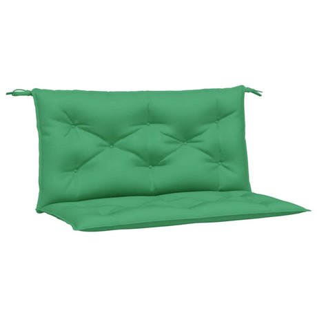 Vidaxx coussins de banc de jardin 2 pcs 100x50x7 cm tissu oxford vert