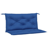 Vidaxl Garden Bench Cushions 2 PCS 100x50x7 cm tessuto Oxford blu reale