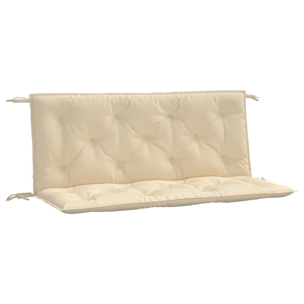 Vidaxx coussins de banc de jardin 2 pcs 120x50x7 cm tissu oxford beige