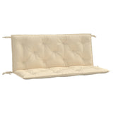 Vidaxx coussins de banc de jardin 2 pcs 120x50x7 cm tissu oxford beige