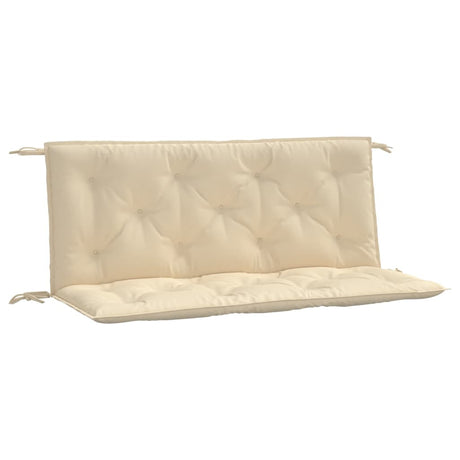 Vidaxx coussins de banc de jardin 2 pcs 120x50x7 cm tissu oxford beige