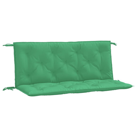 Vidaxx coussins de banc de jardin 2 pcs 120x50x7 cm tissu oxford vert