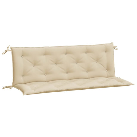 Vidaxx coussins de banc de jardin 2 pcs 150x50x7 cm tissu oxford beige