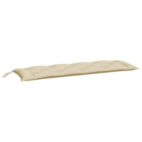 Vidaxx coussins de banc de jardin 2 pcs 150x50x7 cm tissu oxford beige