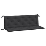 Vidaxx coussins de banc de jardin 2 pcs 150x50x7 cm tissu oxford noir
