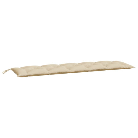 Vidaxx coussins de banc de jardin 2 pcs 180x50x7 cm tissu oxford beige