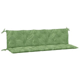 Vidaxl Garden Banc Cushions 2 St Oxford Fabric Feuille de feuille