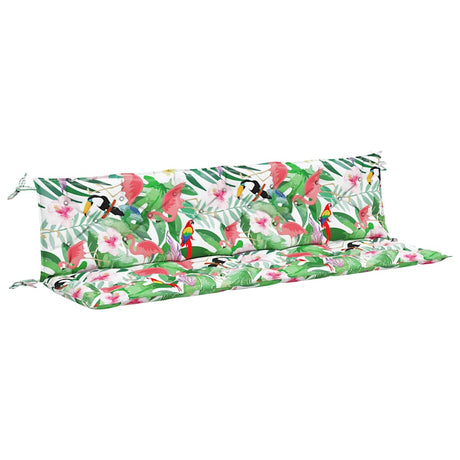 Vidaxx coussins de banc de jardin 2 pcs 200x50x7 cm tissu multicolore