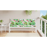 Vidaxx coussins de banc de jardin 2 pcs 200x50x7 cm tissu multicolore