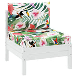 VidaXL coussins de palette 2 pcs tissu oxford multicolore