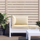 VidaXL coussins de palette 3 pcs tissu oxford beige