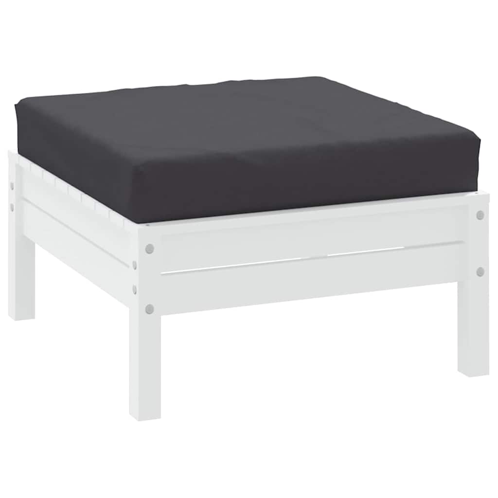 Vidaxx coussin palette 60x60x9,5 cm tissu oxford anthracite