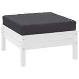 Vidaxx coussin palette 60x60x9,5 cm tissu oxford anthracite