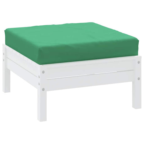VidaXL coussin de palette 60x60x9,5 cm tissu oxford vert