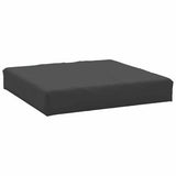 VidaXL coussin de palette 60x60x8 cm tissu oxford noir