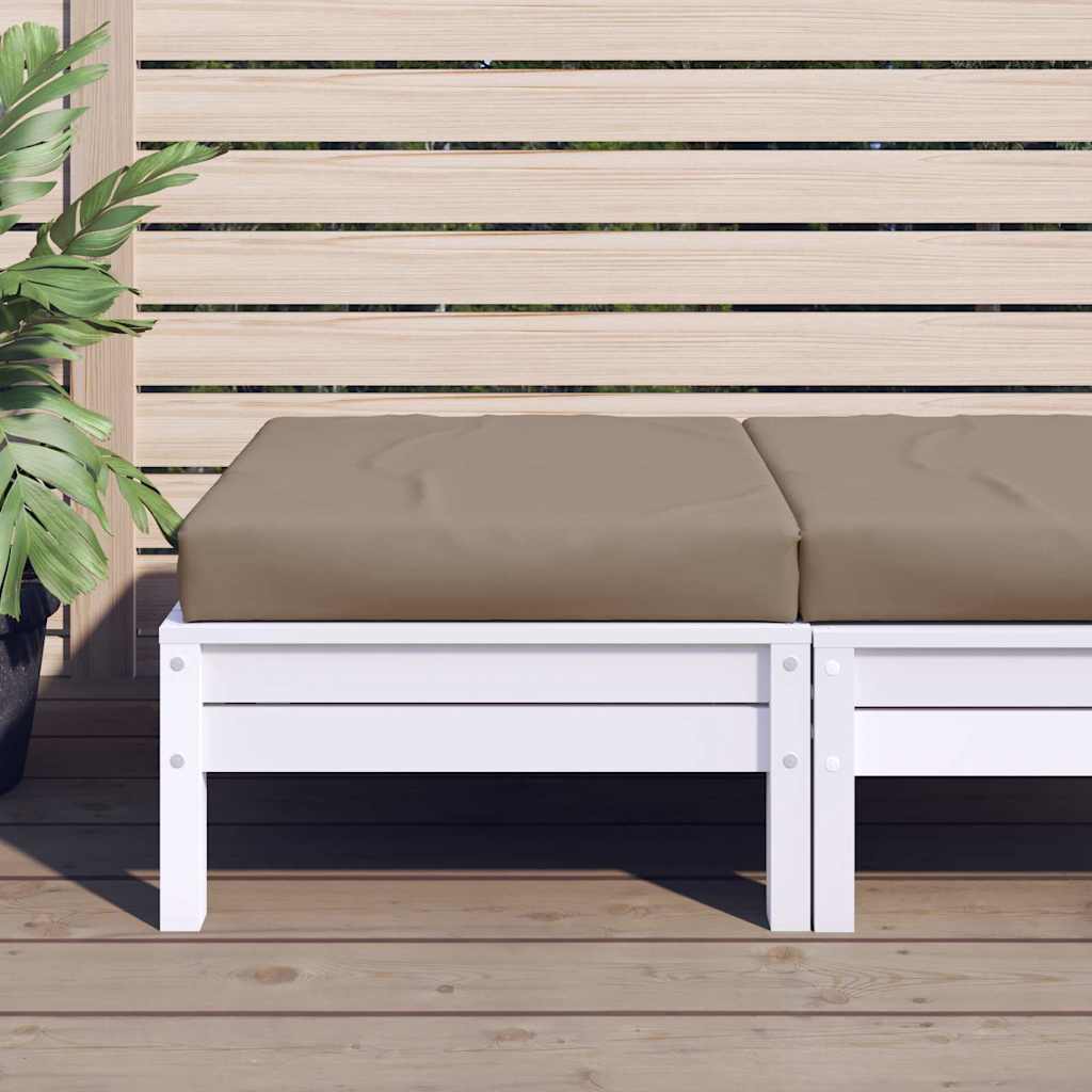 VidaXL pallet cushion 60x60x9.5 cm oxford fabric taupe