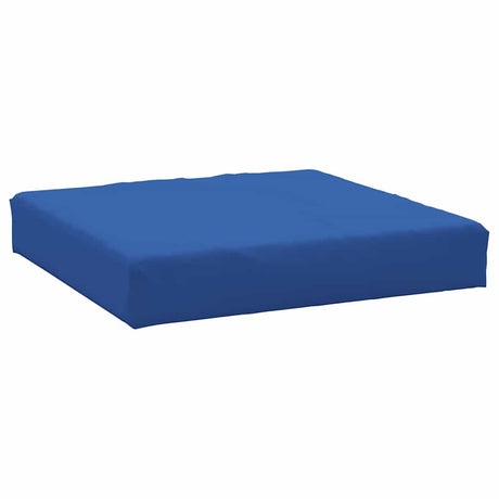 VidaXL coussin de palette 60x60x9,5 cm tissu oxford bleu
