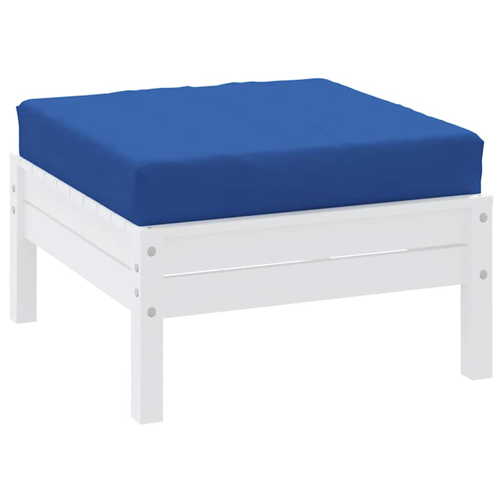 VidaXL coussin de palette 60x60x9,5 cm tissu oxford bleu