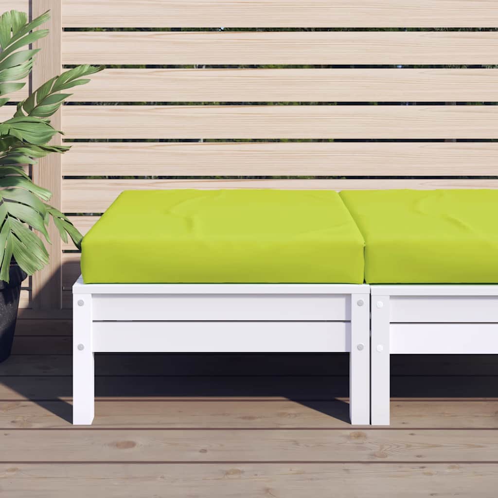 VidaXL coussin de palette 60x60x9,5 cm tissu oxford vert vif