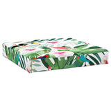 VidaXL coussin palette 60x60x8 cm tissu oxford multicolore