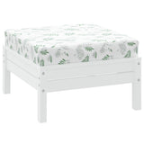 VidaXL coussin de palette motif feuille 60x60x8 cm tissu oxford