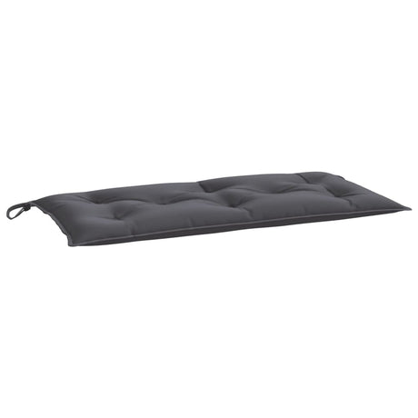 Vidaxx coussin de banc de jardin 110x50x7 cm tissu oxford anthracite