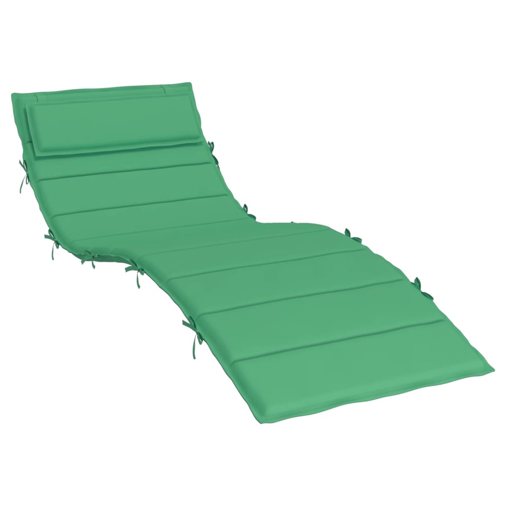 Vidaxl Lounger Blaphion 180x60x3 cm Oxford tkanina zelena