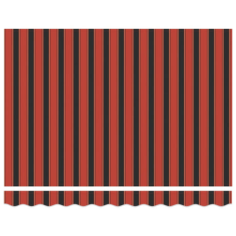 Vidaxl luifel automatisch uitschuifbaar 3,5x2,5 m oranje en bruin