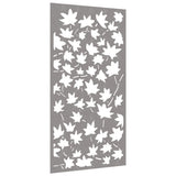 Vidaxx décoration murale jardin feuille d'érable design 105x55 cm acier corten