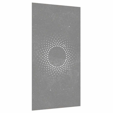 VidaXL décoration murale jardin soleil design 105x55 cm acier corten